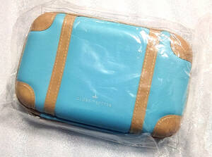 Оперативное решение новое неиспользованное Ana Glove Trotter Case Case Sky Blue Globe Trotter Mouck Cluse Ana