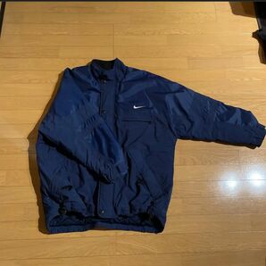 NIKE vintage 90s ナイロンジャケット ビッグシルエット 中綿