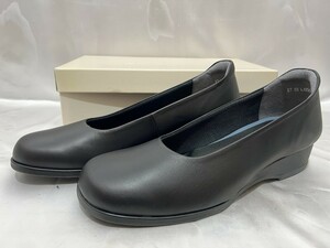 【美品】Hush Puppies ハッシュハピー パンプス 日本製 コールハーン 箱付き サイズ：24.5cm カラー：ブラック