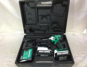 【美中古品】MAKITA マキタ 充電式インパクトドライバ MTD001D 電動ドライバー