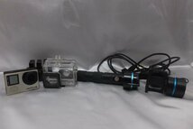 GoPro HERO4 アクション カメラ ウェアラブルカメラ CHDHX-401 ジンバル充電器付 簡単な動作確認済_画像1