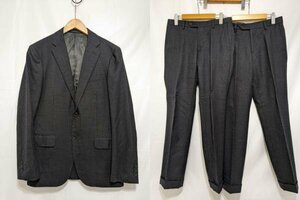 UNITED ARROWS green label relaxing ユナイテッドアローズ KANGAROO ISLAND WOOL セットアップスーツ 上着44 パンツ76 パンツ2本