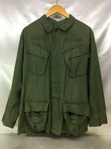 70s US ARMY JUNGLE FATIGUE JACKET 4th ジャングルファティーグジャケット アメリカ軍服 軍物 コットン DSA100-70-C-0247 カーキ メンズ