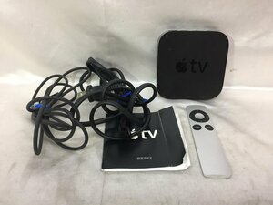 Apple TV アップルテレビ リモコン付き 第2世代 A1378 テレビ コンパクト 周辺機器 電源確認のみ