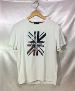 BLACK LABEL CRESTBRIDGE Black Label k rest Bridge embroidery print short sleeves T-shirt 51P13-112-02 size :M color : white 