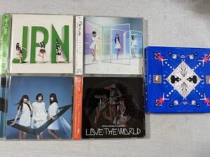 Perfumeパフューム オリジナルアルバムCD5枚セット「LEVEL 3」「△」「JPN」「COSMIC EXPLORER」「LOVE THE WORLD」