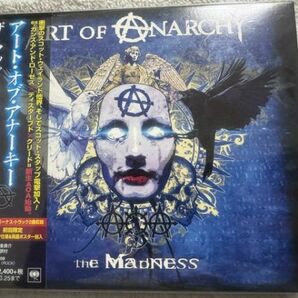 ART OF ANARCHYアートオブアナーキー オリジナルアルバムCD「The Madness」初回限定盤!!の画像1