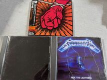 METALLICAメタリカ オリジナルアルバムCD3枚セット 「RIDE THE LIGHTNING」「METALLICA」「st.anger」_画像1