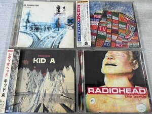 RADIOHEADレディオヘッド オリジナルアルバムCD4枚セット「OK COMPUTER」「the bends」「KID A」「Hail to the Thief」