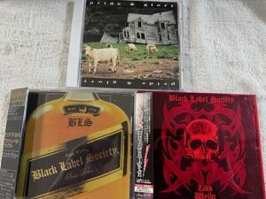 ザックワイルド Black Label Societyブラックレーベルソサイアティ/PRIDE & GLORYプライドアンドグローリー オリジナルアルバムCD3枚セット