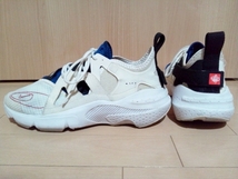 NIKE HUARACHE-TYPE ナイキハラチタイプ NSW N.354シリーズ 白 青 黒 ホワイト ブルー ブラック ハイテクスニーカー 厚底シューズ 27cm_画像5