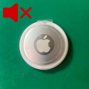 【無音化】AirTag Apple アップル エアタグ 盗難防止 紛失防止 追跡