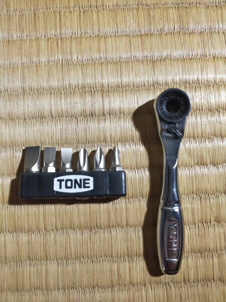 TONE/トネ ビットラチェットセット BR6S