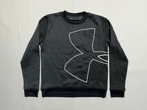 ★美品 UNDER ARMOUR COLDGEAR メンズ 小さめL 裏起毛 タイト ジャージ トップス トレーナー スウェット / アンダーアーマー スポーツ _画像2