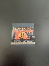 ATARI LYNX アタリ リンクス 本体 通電不可　専用ポーチ+ソフト1本　ジャンク_画像4