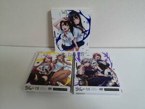 神田川JET GIRLS 初回限定版　DVD　全3巻セット
