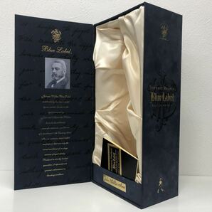 ジョニーウォーカー ブルーラベル 空瓶 空箱 セット JOHNNIE WALKER Blue Label スコッチ ウイスキー Scotch whisky 1000ml 43%の画像6