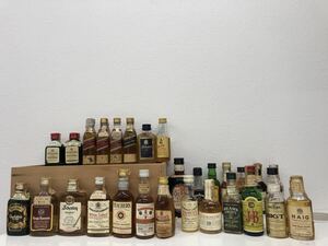 スコッチ バーボン ミニボトル 28本セット ブチャナンズ バランタイン グレンフィディック オールドパー King's Ransom Scotch Bourbon