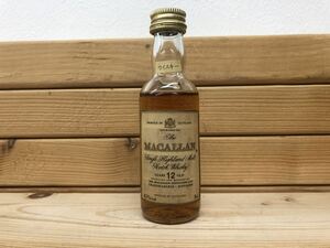 MACALLAN ザ マッカラン 12年ミニボトル 旧ボトル シングル ハイランド モルト ウイスキー Whisky スコッチScotch 50ml 43% 古酒