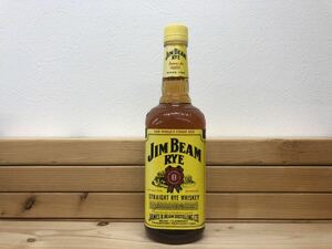 JIM BEAM RYE ジム ビーム ライ バーボン Bourbonストレート Straight ライ Rye ウイスキー Whiskey 750ml 40% 古酒 未開栓