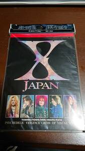 【メモ用紙】X JAPAN メモ用紙 シール付き