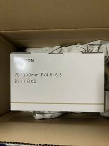新品未開封　タムロン 70-300mm F4.5-6.3 Di III RXD A047