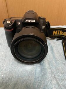 Nikon デジタル一眼レフカメラ NKR-D80（B）（ジャンク品）NIKKOR 18-70mm 1:3.5-4.5G ED DX VRレンズ付属　充電器、電池2個、三脚付き