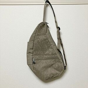 HEALTHY BACK BAG 6303 Sサイズ テクスチャードナイロン トリュフ スリングバッグ ショルダーバッグ 軽量 斜めがけ