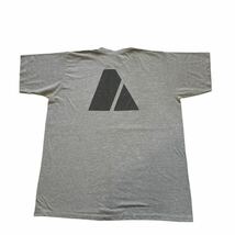 【US.ARMY】 アメリカ 陸軍 米軍 半袖Tシャツ Tee グレー/灰 メンズ XL相当 IPFU トレーニング リフレクター ミリタリー 古着 USED 正規_画像2