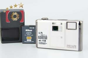 【中古】Nikon ニコン COOLPIX S1000pj シルバー コンパクトデジタルカメラ