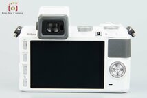 【中古】Nikon ニコン 1 V2 + 1 NIKKOR 10-30mm f/3.5-5.6 VR 新型 ホワイト シャッター回数僅少 元箱付き_画像5
