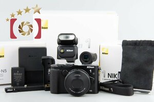 【中古】Nikon ニコン 1 V3 プレミアムキット ブラック 元箱付き