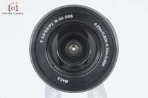 【中古】SONY ソニー E PZ 16-50mm f/3.5-5.6 OSS SELP1650 ブラック_画像7