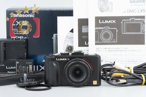 【中古】Panasonic パナソニック LUMIX DMC-LX5 ブラック コンパクトデジタルカメラ 元箱付き