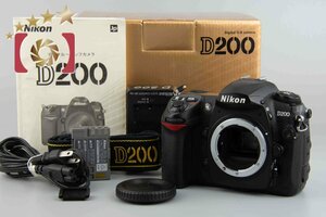 【中古】Nikon ニコン D200 デジタル一眼レフカメラ 元箱付き