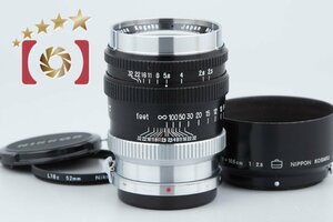 【中古】Nikon ニコン NIKKOR-P.C 105mm f/2.5 Sマウント