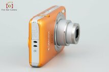 【中古】Canon キヤノン IXY 210F オレンジ コンパクトデジタルカメラ_画像7