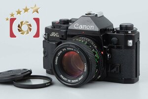 【中古】Canon キヤノン A-1 ブラック ＋ New FD 50mm f/1.4