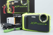 【中古】FUJIFILM 富士フイルム FINEPIX XP120 ライム コンパクトデジタルカメラ 元箱付き_画像1