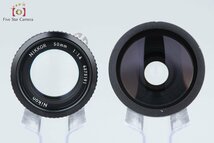 【中古】Nikon ニコン Ai NIKKOR 50mm f/1.4 + Kenko ケンコー SEMI FISH-EYE コンバージョンレンズ 0.45x_画像9