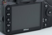 【中古】Nikon ニコン D3200 18-55 VR レンズキット ブラック シャッター回数僅少 元箱付き_画像10