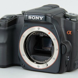 【中古】SONY ソニー α100 DSLR-A100 ブラック デジタル一眼レフカメラ 元箱付きの画像2