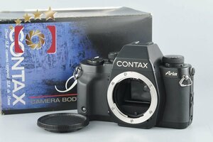 CONTAX コンタックス Aria フィルム一眼レフカメラ 元箱付き【オークション開催中】