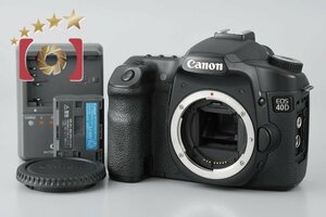 １円出品 Canon キヤノン EOS 40D デジタル一眼レフカメラ【オークション開催中】