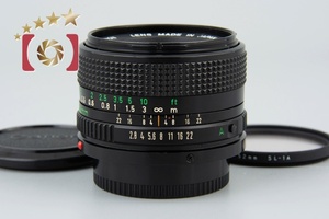 【中古】Canon キヤノン New FD 28mm f/2.8