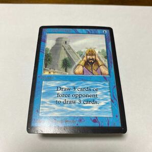 【パワー9】Ancestral Recall LEB 英語 1枚 MTG マジックザギャザリング Magic the Gathering の画像1