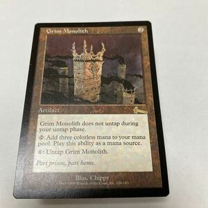 MTG Magic the Gathering ULG 英語 Grim Monolith/厳かなモノリス 1枚