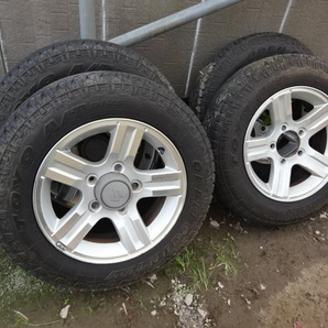 ジムニー JB23 純正アルミ オープンカントリー 4本セット 175/80R16 TOYO OPEN COUNTRY A/T 売切り JA11 JA22 JB64 SJ30 鹿児島からの画像1