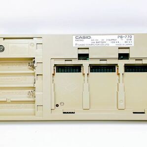 ■動作品■ CASIO カシオ PB-770 パーソナルコンピュータ ポケットコンピュータの画像5