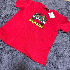 XLARGE KIDS★ジープファニーゴリラ半袖Tシャツ　140